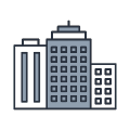 Corporate Apparel - Icon: City Buildings